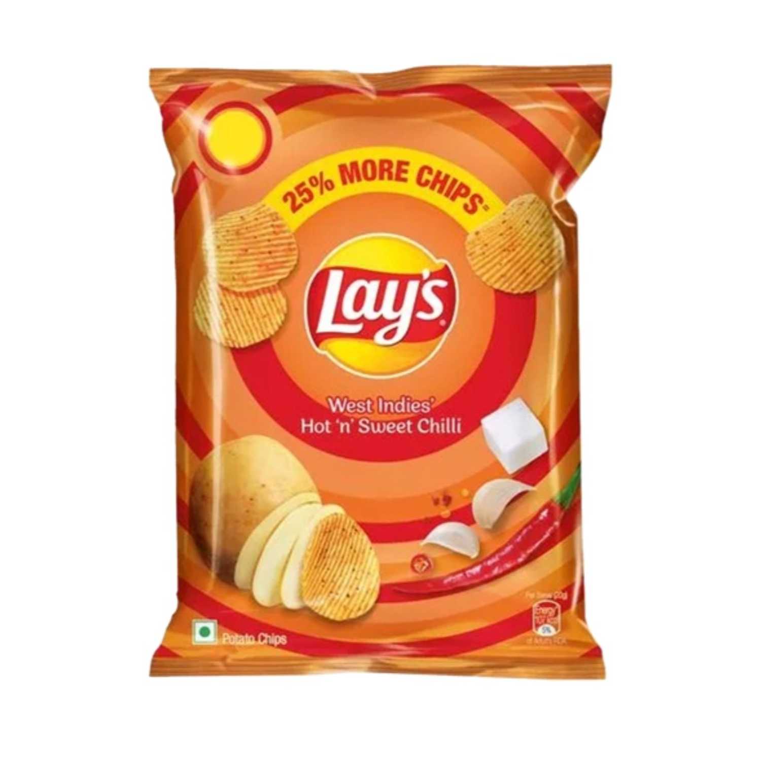 Lays West Indies Hot N Sweet Chilli Potato Chips 
