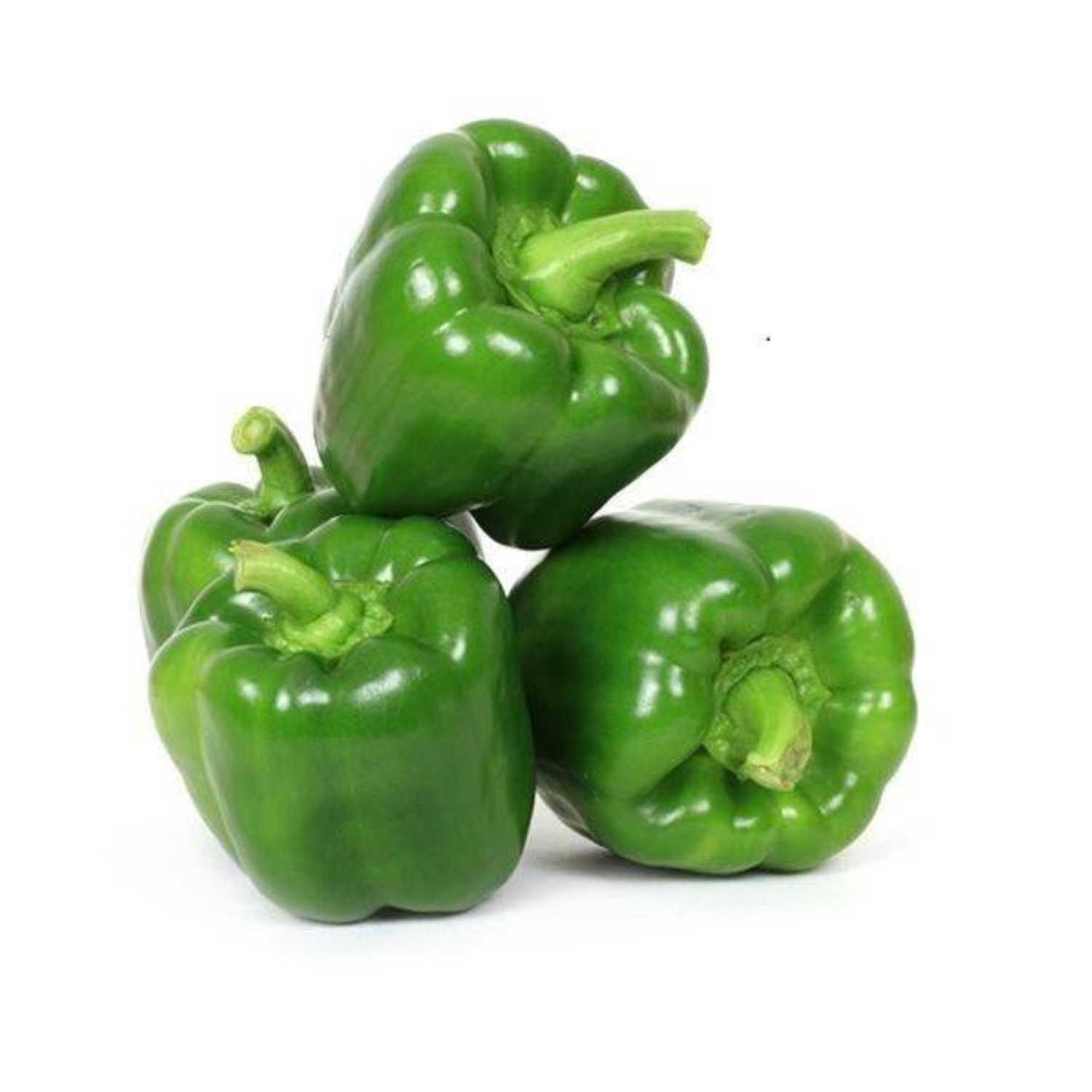 Green Capsicum (shimla mirch)